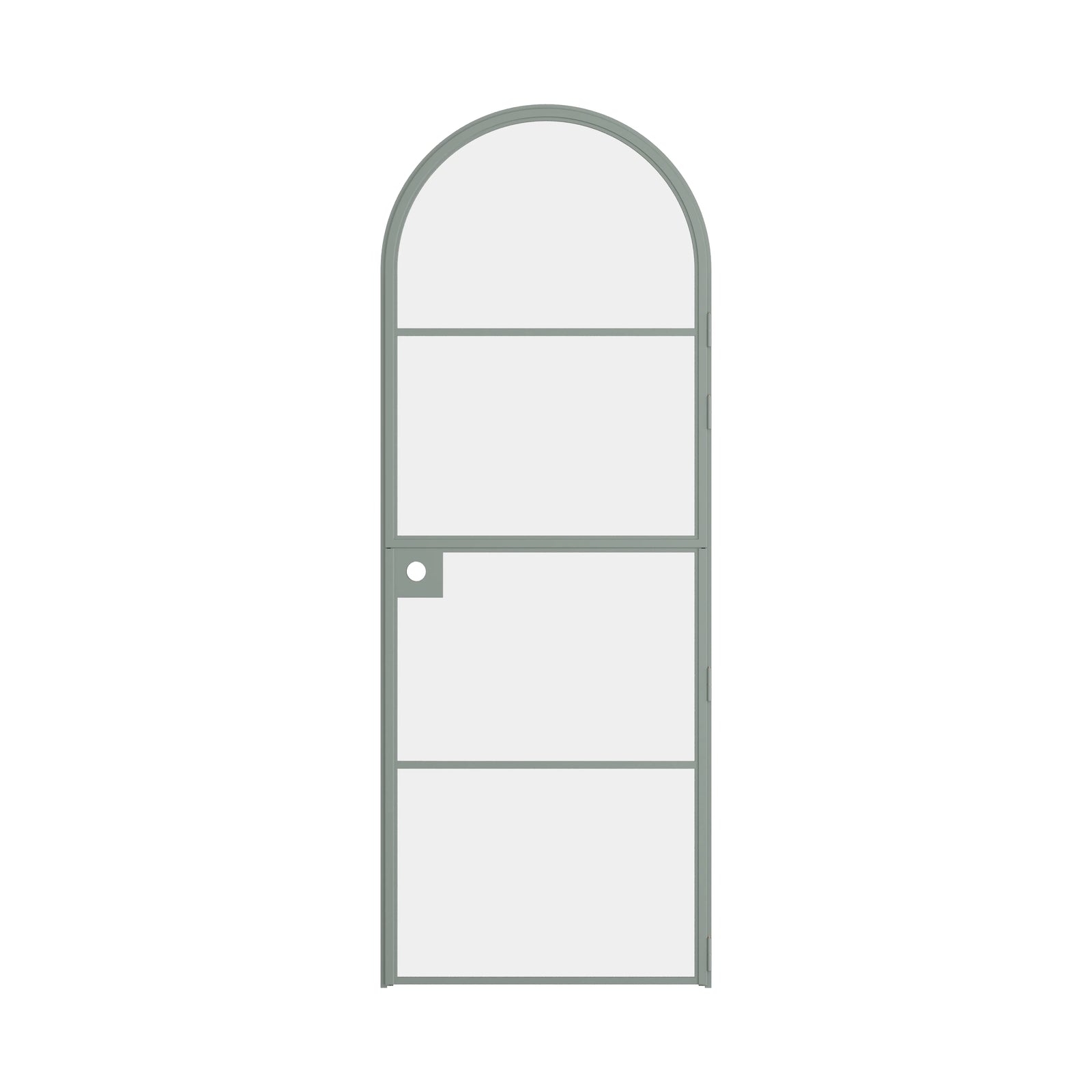 Pinkys Air 4 interior steel door, single, full arch, Dutch, closed