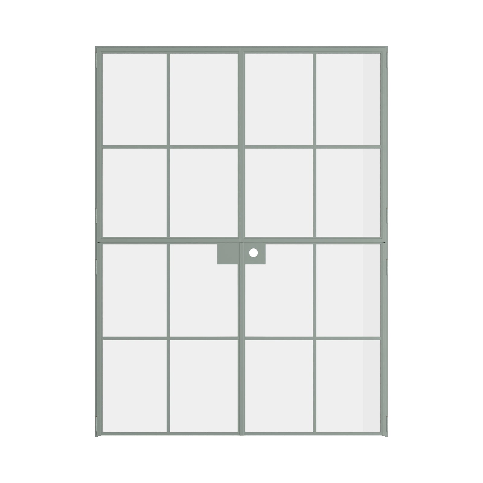 Pinkys Air 5 interior steel door, double, flat, Dutch