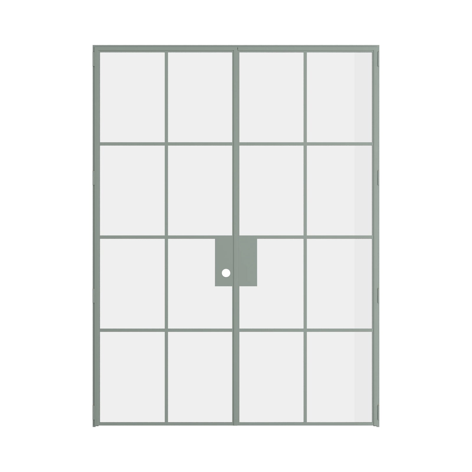 Pinkys Air 5 interior steel door, double, flat, closed