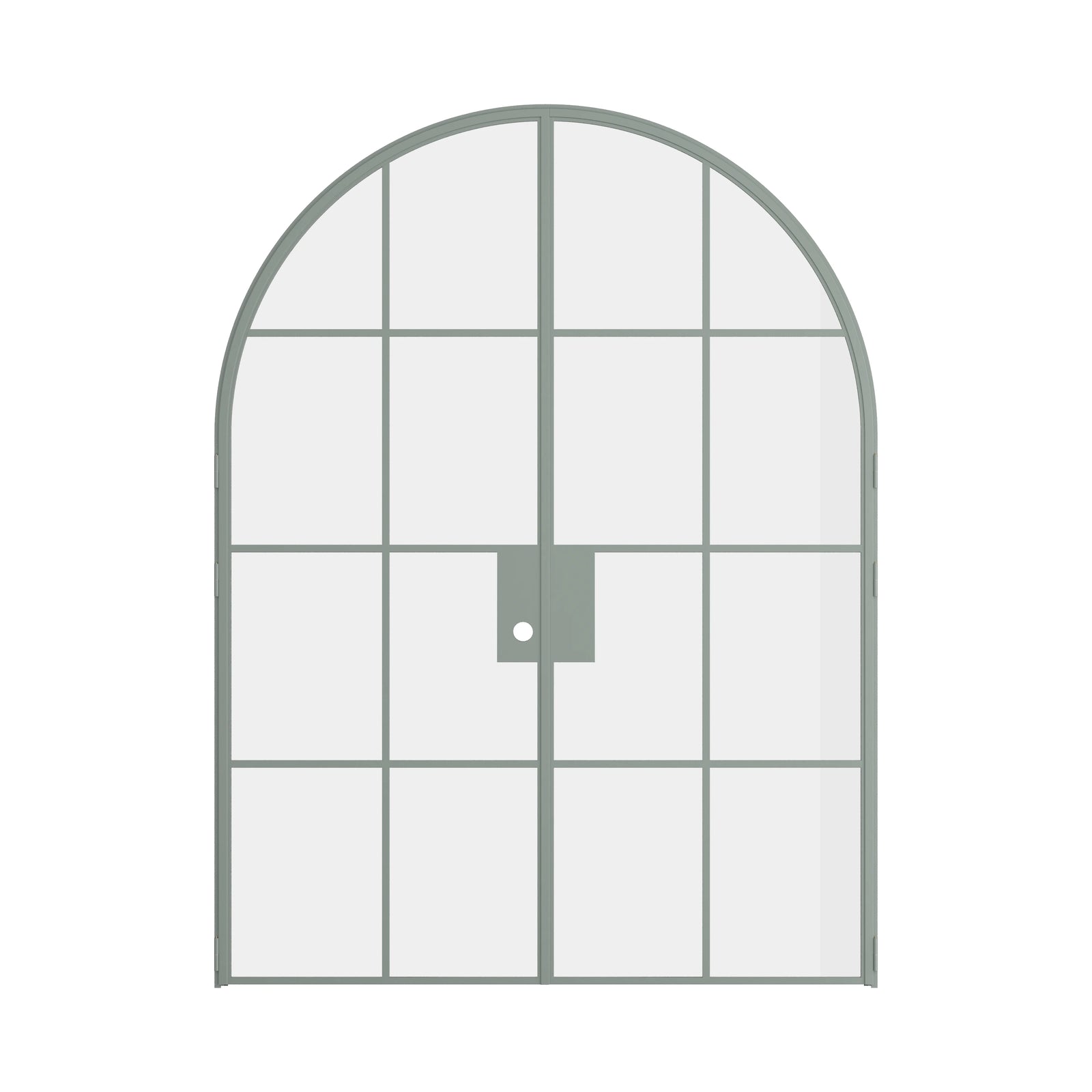 Pinkys Air 5 interior steel door, double, full arch, closed