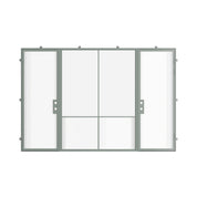 Air Grand - Dual Single with Middle Fixed Panel Flat | Customize