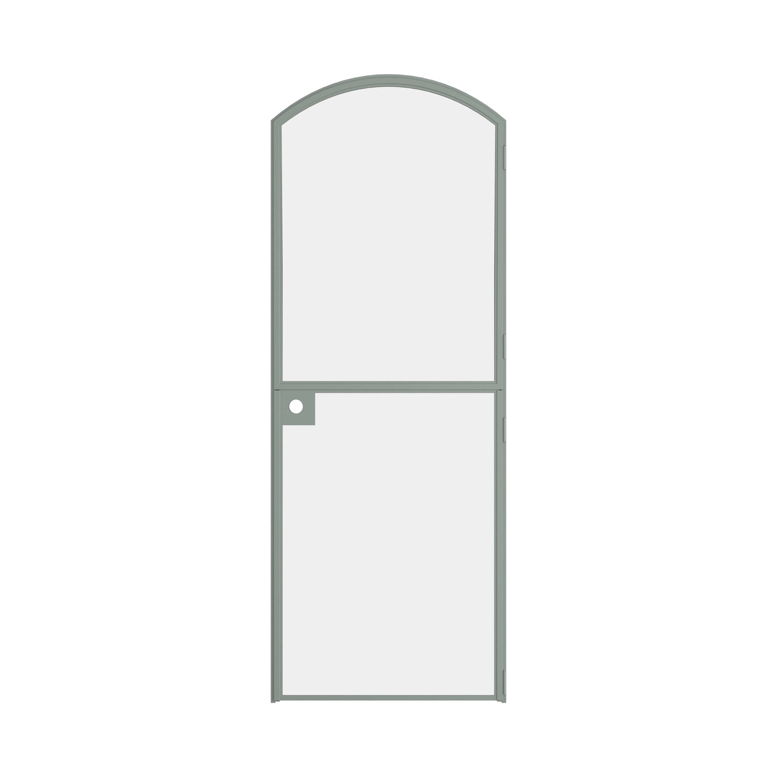 Pinkys Air Lite interior steel door, single, arch, Dutch, closed
