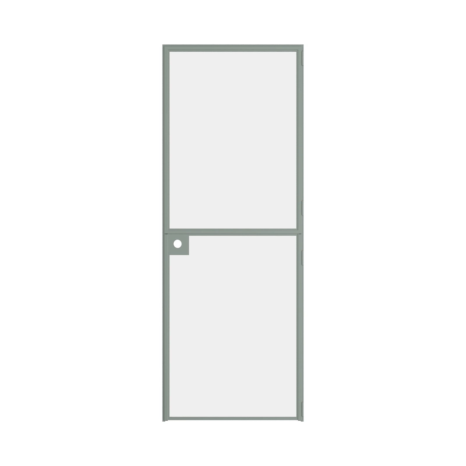 Pinkys Air Lite interior steel door, single, flat, Dutch, closed