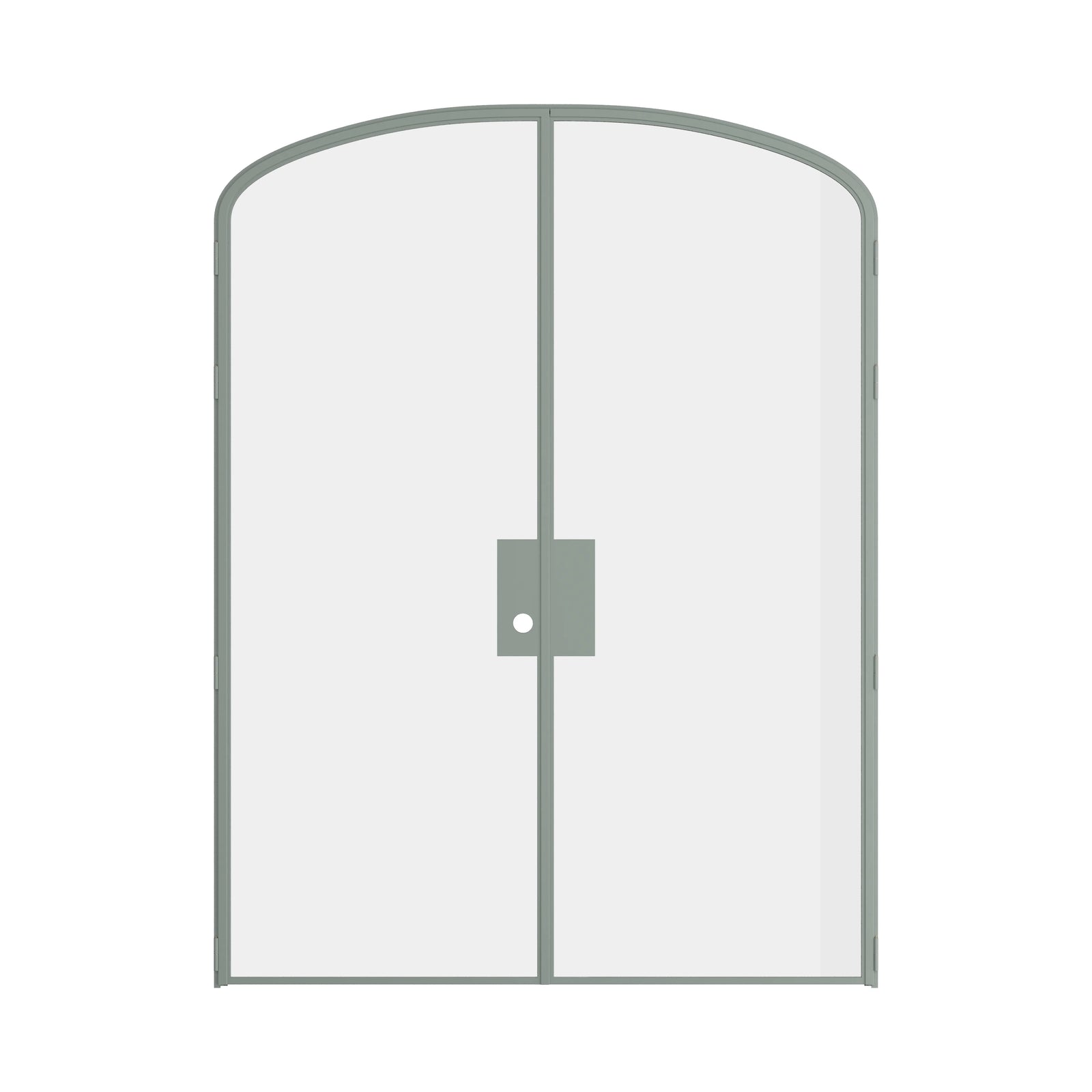 Pinkys Air Lite interior steel door, double, mini arch, closed