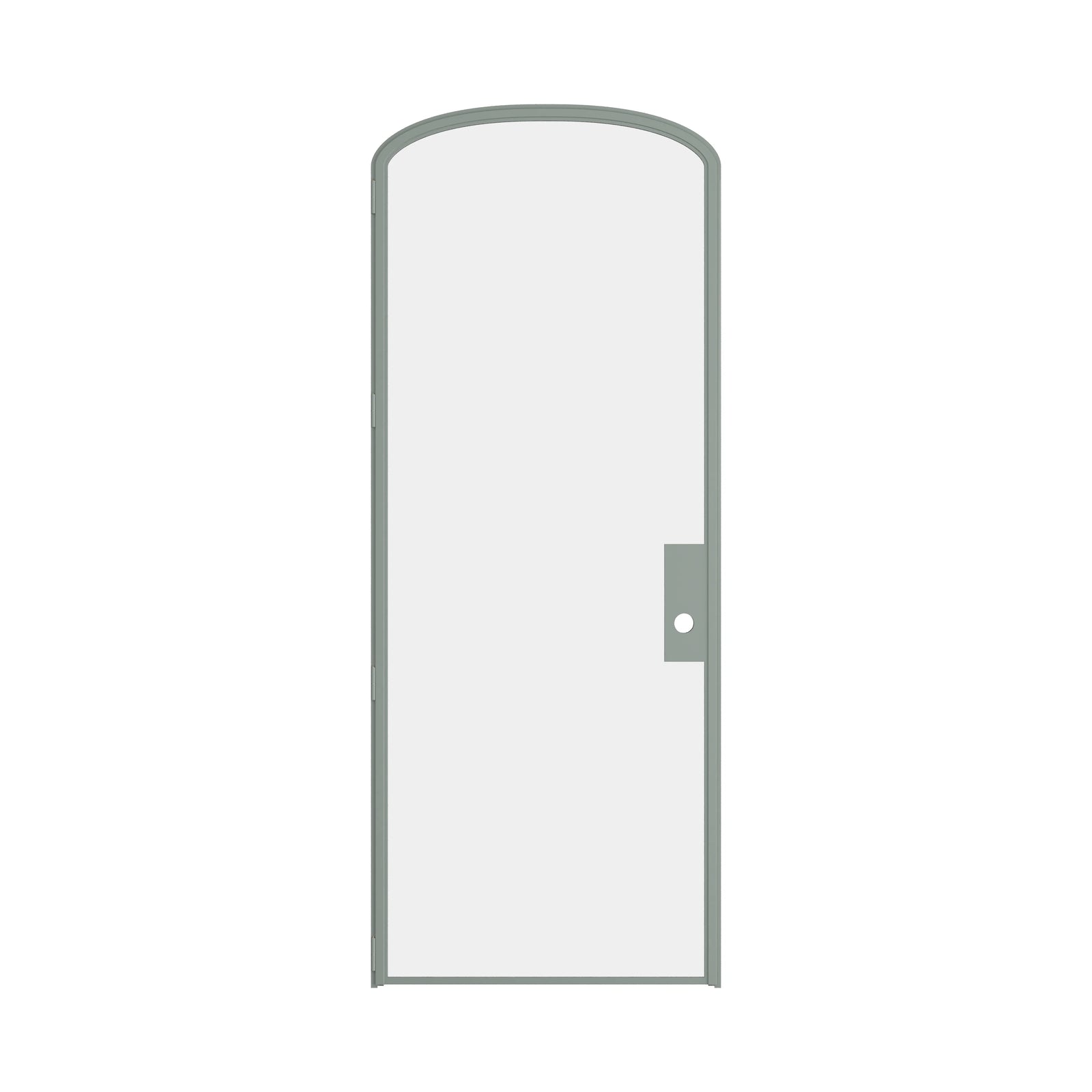 Pinkys Air Lite interior steel door, single, mini arch, closed