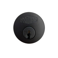 Schlage Keyway Cylinder in Black - PINKYS Lock - front view