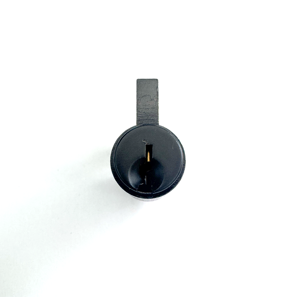 PINKYS key-in lever replacement schlage keyway cylinder in black.