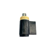 Schlage cylinder for PINKYS key-in lever in black.