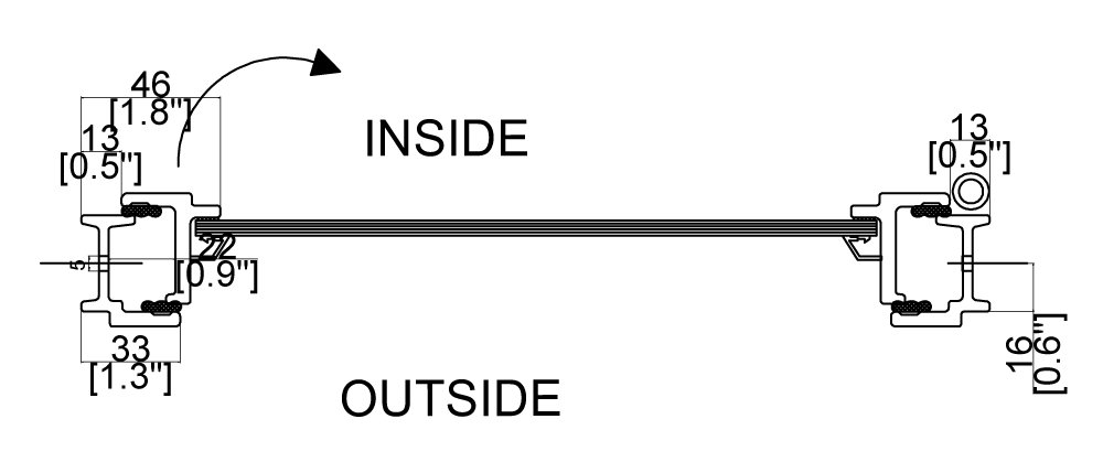 Cut Sheet for Single Steel In-Swing Interior Door 02