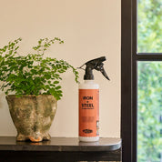 Clean protect spray made for steel and iron.