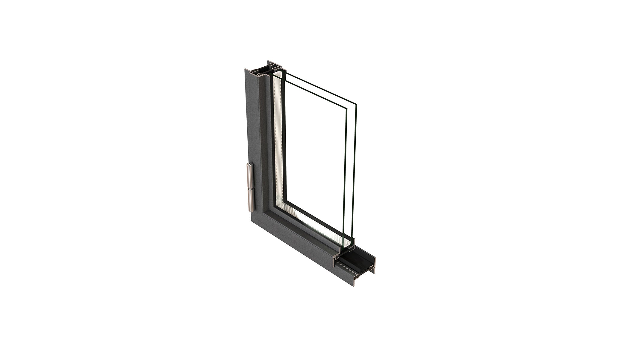 corner profile of jansen thermally broken steel
