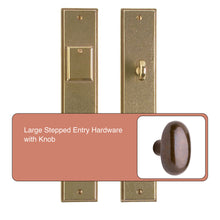 Load image into Gallery viewer, Large Stepped Entry Rocky Mountain Hardware with Knob