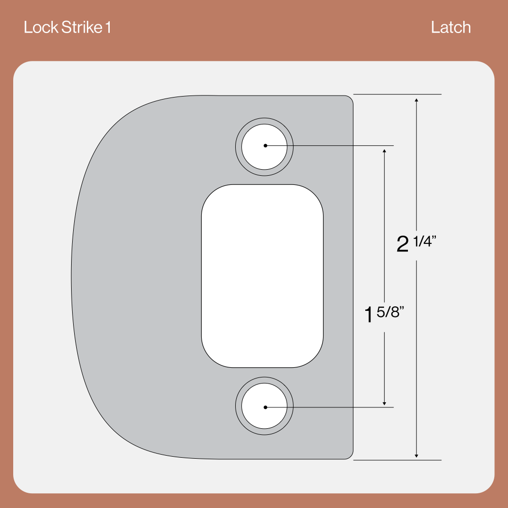 Latch Lock Strike Diagram