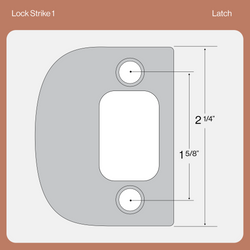 Latch Lock Strike Diagram