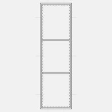 Load image into Gallery viewer, Sidelight panel for single or double doors. Comes with Polyurethane dual foam weather stripping inside each frame, and 3 tempered single pane glass - PINKYS