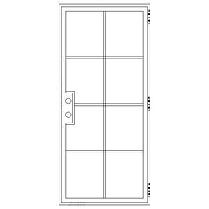 Air 5 with Thermal Break - Single Flat CAD