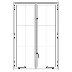 Air Window 1V 2H - Double Casement | Clearance - PINKYS