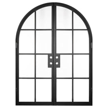 Load image into Gallery viewer, PINKYS Air 5 Black Double Full Arch Steel Door