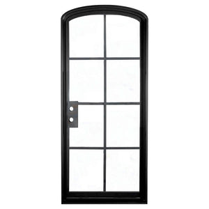 PINKYS Air 5 Black Single Mini Arch Steel Door