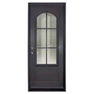 PINKYS Air 8 Black Iron Single Flat Door