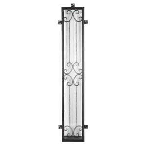 PINKYS Decorative Black Steel Sidelight