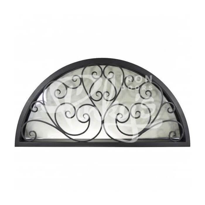 Golden Gate thermal break full arch top steel window custom insulated frame
