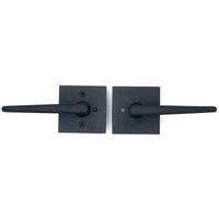 Pinkys Privacy Lever in Black by Pinky’s Iron Doors — door knobs & handles, view 2