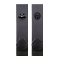 PINKYS LOCK w/ Round Knob in Black by Pinky’s Iron Doors — locks & latches, view 2