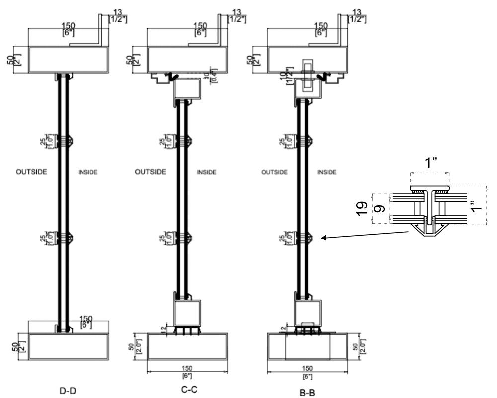 Cut sheet of in-swing steel pivot doors with side windows