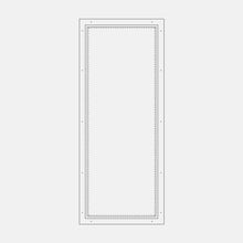 Load image into Gallery viewer, PINKYS Air Lite Single Rectangle Fixed Steel Window