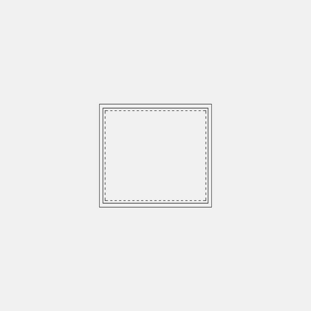 Interior transom steel window 30x24 with slim profile and clear glass