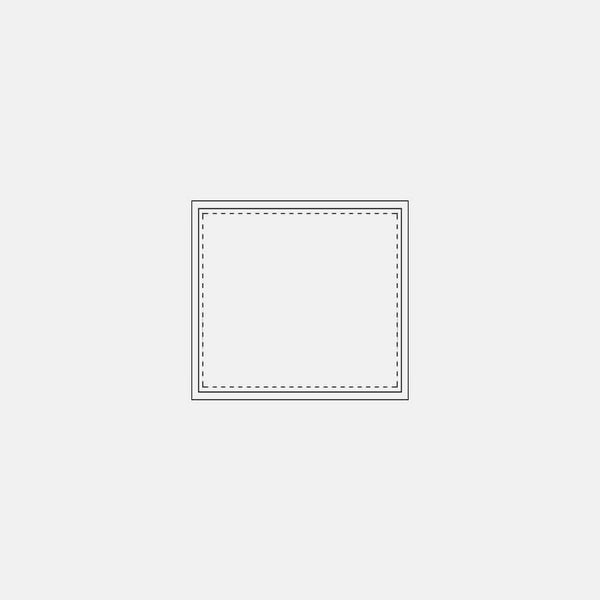 Interior transom steel window 30x24 with slim profile and clear glass