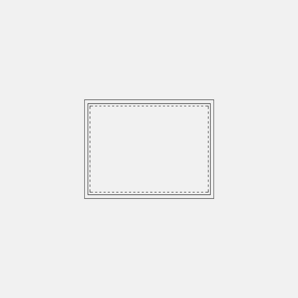Narrow-sightline Air Lite 36x24 flat top window with hot-rolled steel frame and modern aesthetic