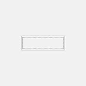 Fixed flat top steel window 42x12 with slim profile and clear panel