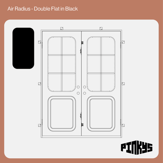 Air Radius with Thermal Break - Double Flat | Customize