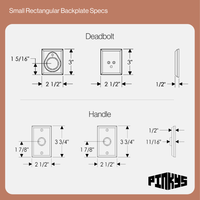 black steel balcony door hardware with living finish