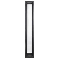 PINKYS Standard Black Steel Operable Sidelight w/ Screen