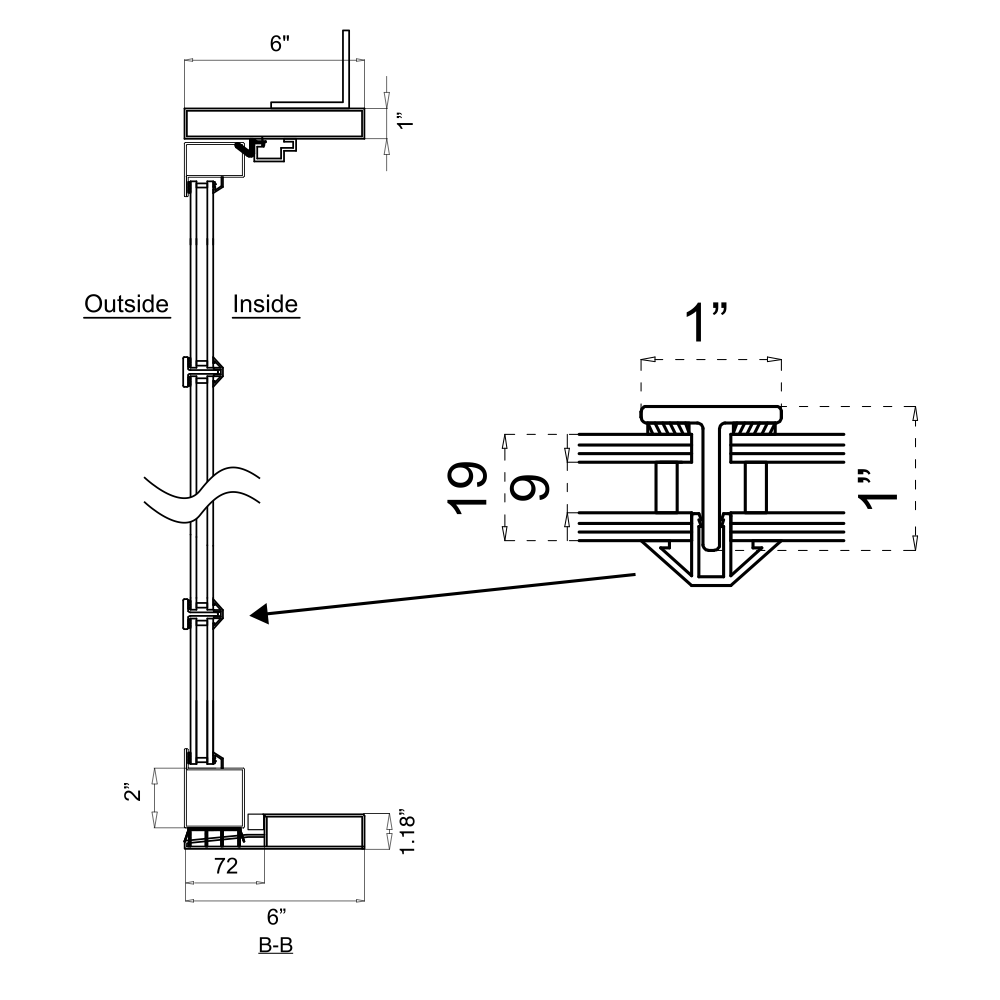 Steel Double Door (Out-Swing) Cut Sheet 001