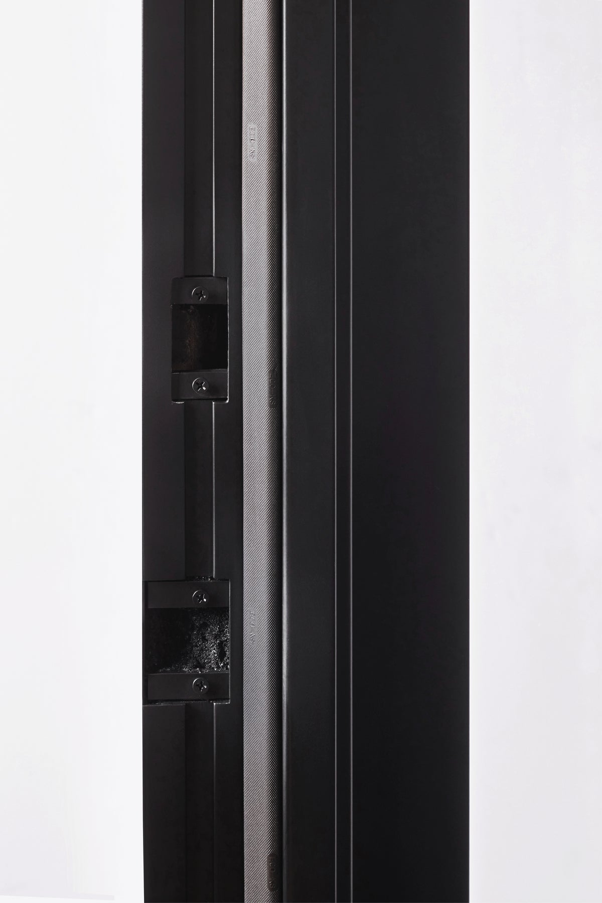 Strike Plate Mount Holes for Thermally Broken Bi-Fold Doors