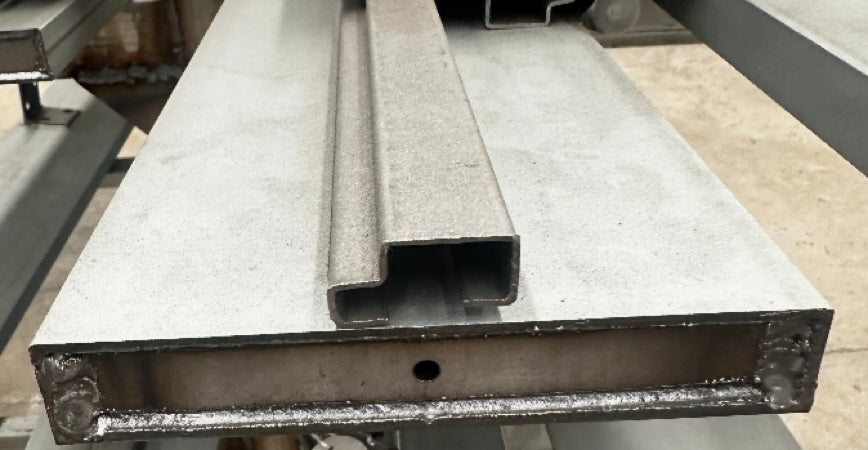 Unfinished Double Door Jamb Cross Section