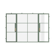 Air 4 - Dual Single with Middle Fixed Panel Flat | Customize