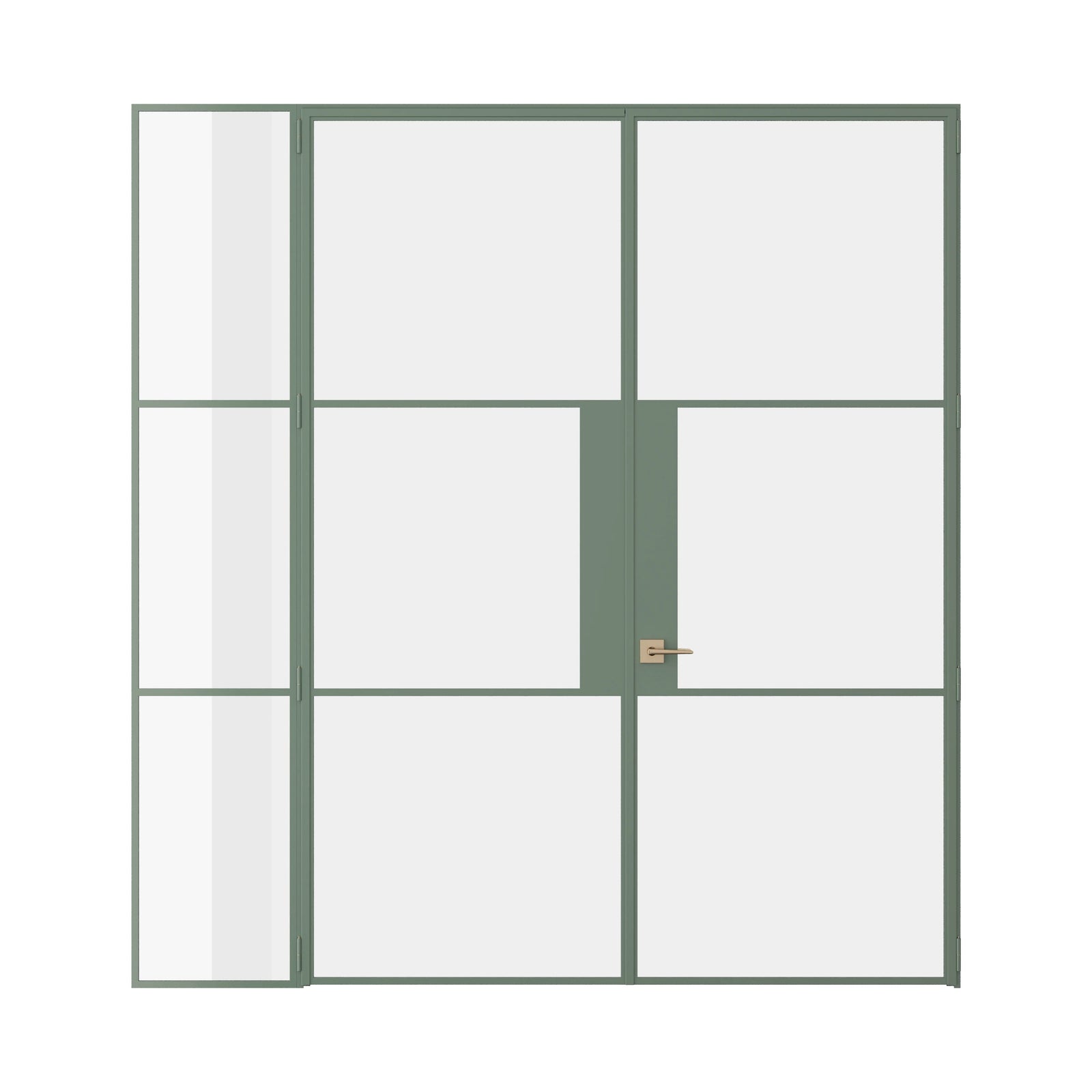 Pinkys Air 4 interior steel door, single, double, flat, closed