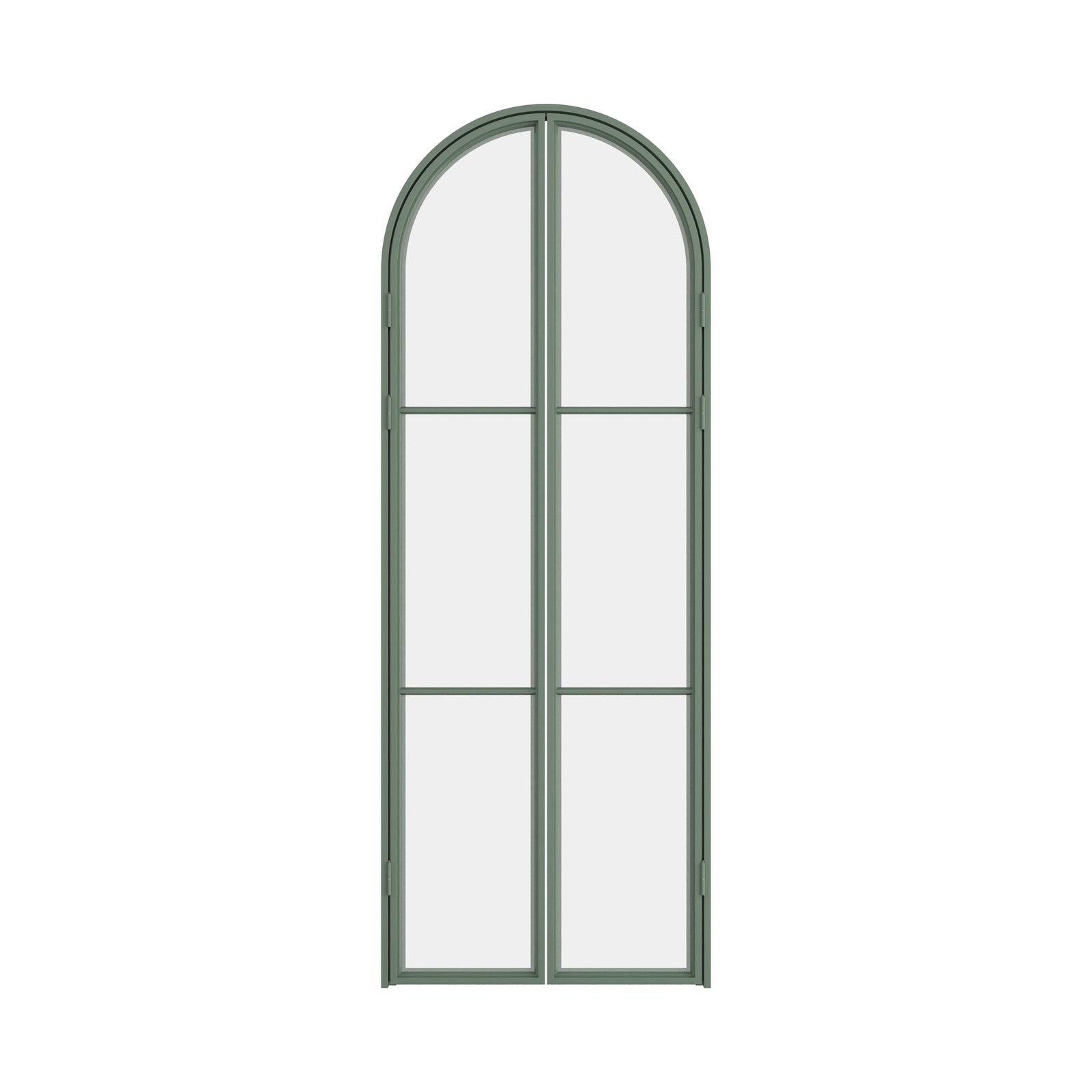 Pinkys Air 4 steel door, double, full arch, closed