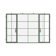 Air 5 with Thermal Break - Dual Single with Middle Fixed Panel Flat | Customize