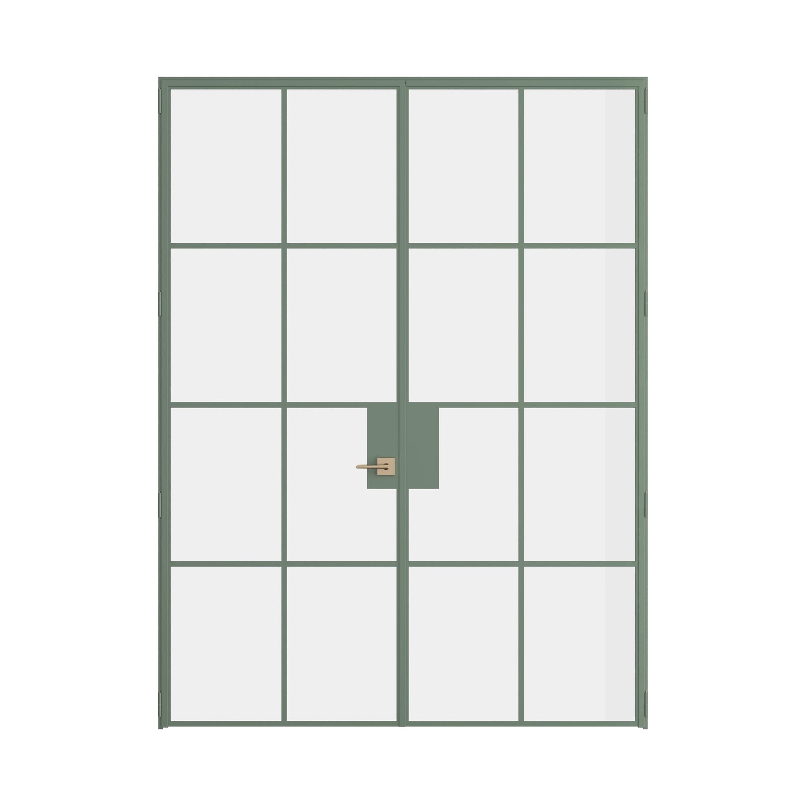Pinkys Air 5 interior steel door, double, flat, closed