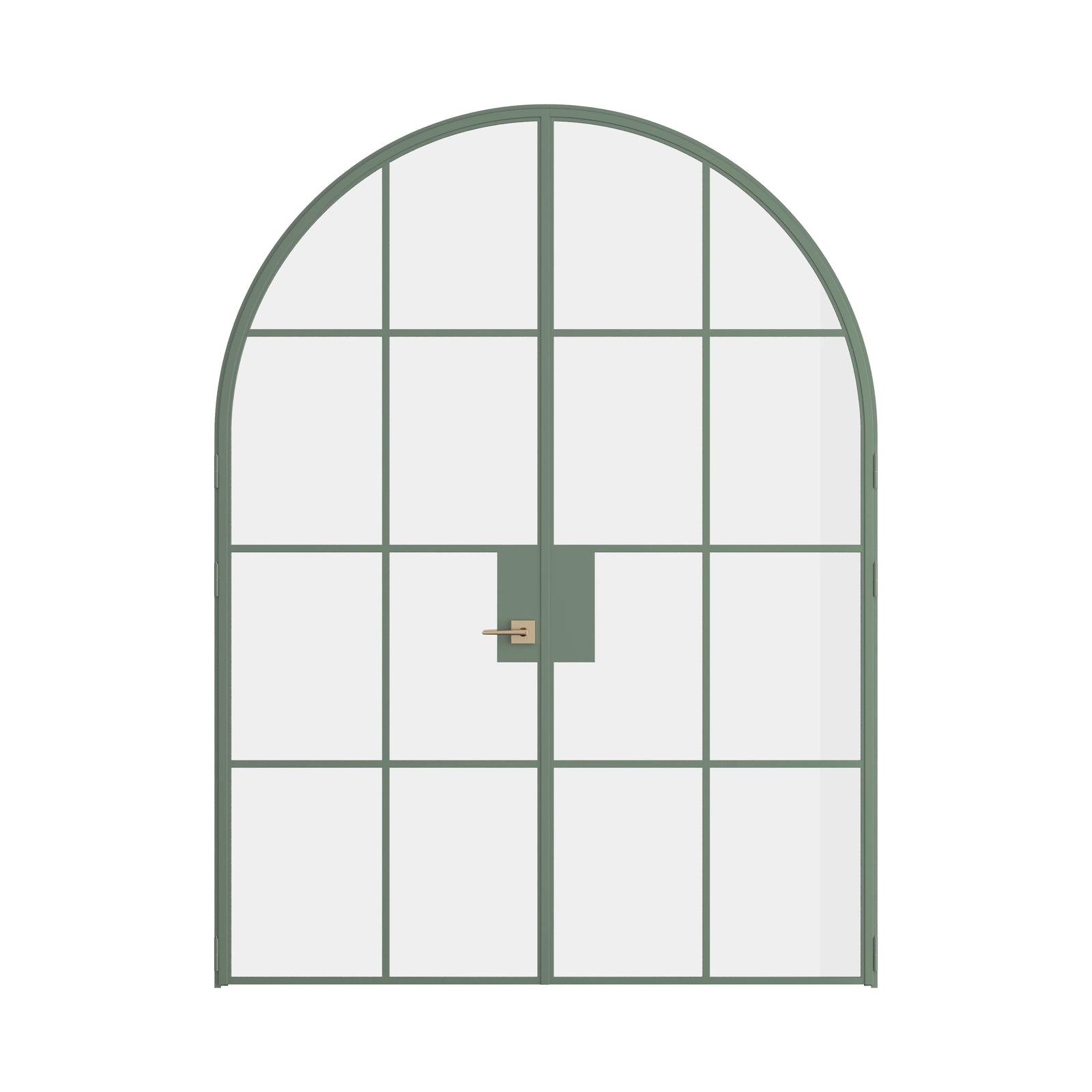 Pinkys Air 5 interior steel door, double, full arch, closed