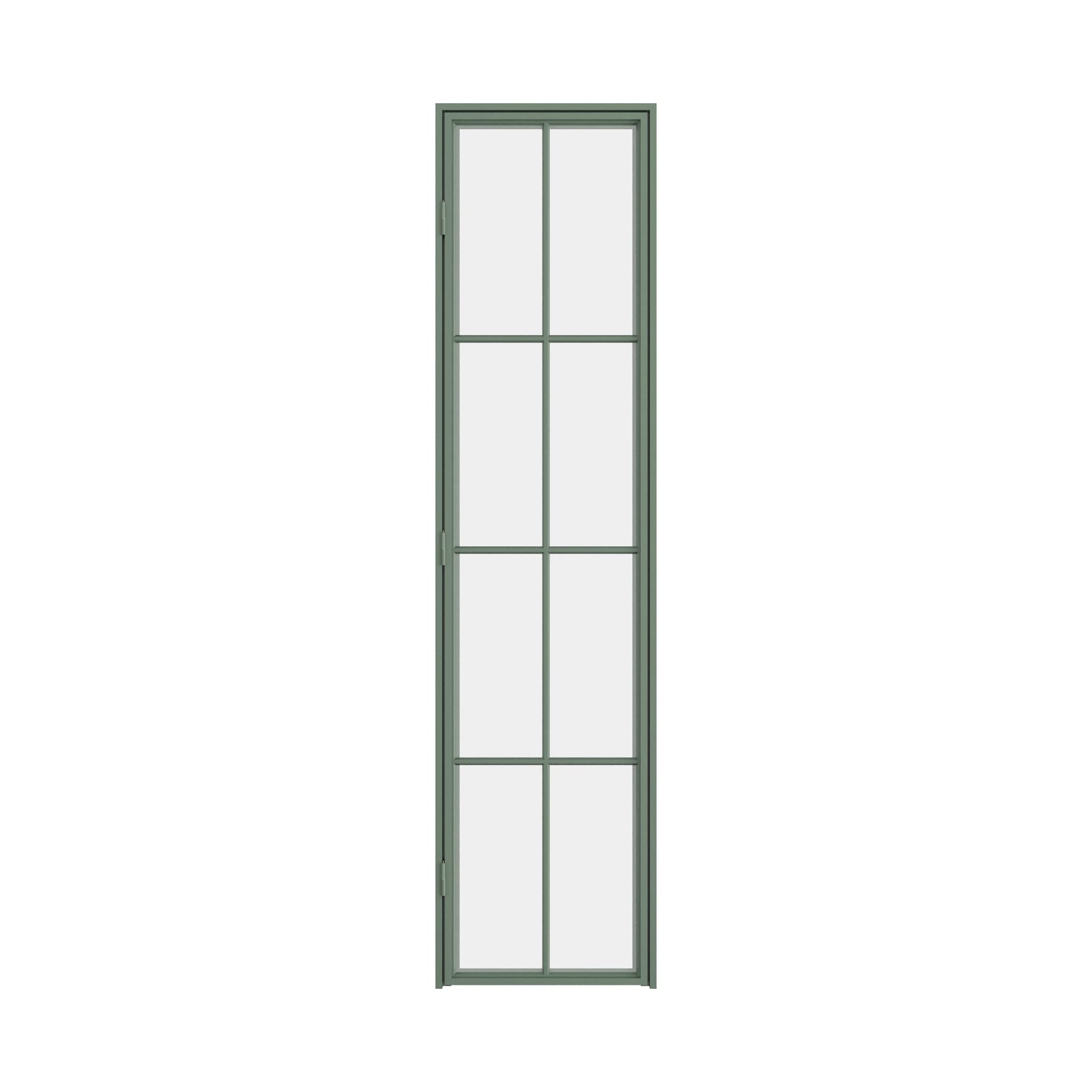Pinkys Air 5 steel door, single, flat, closed