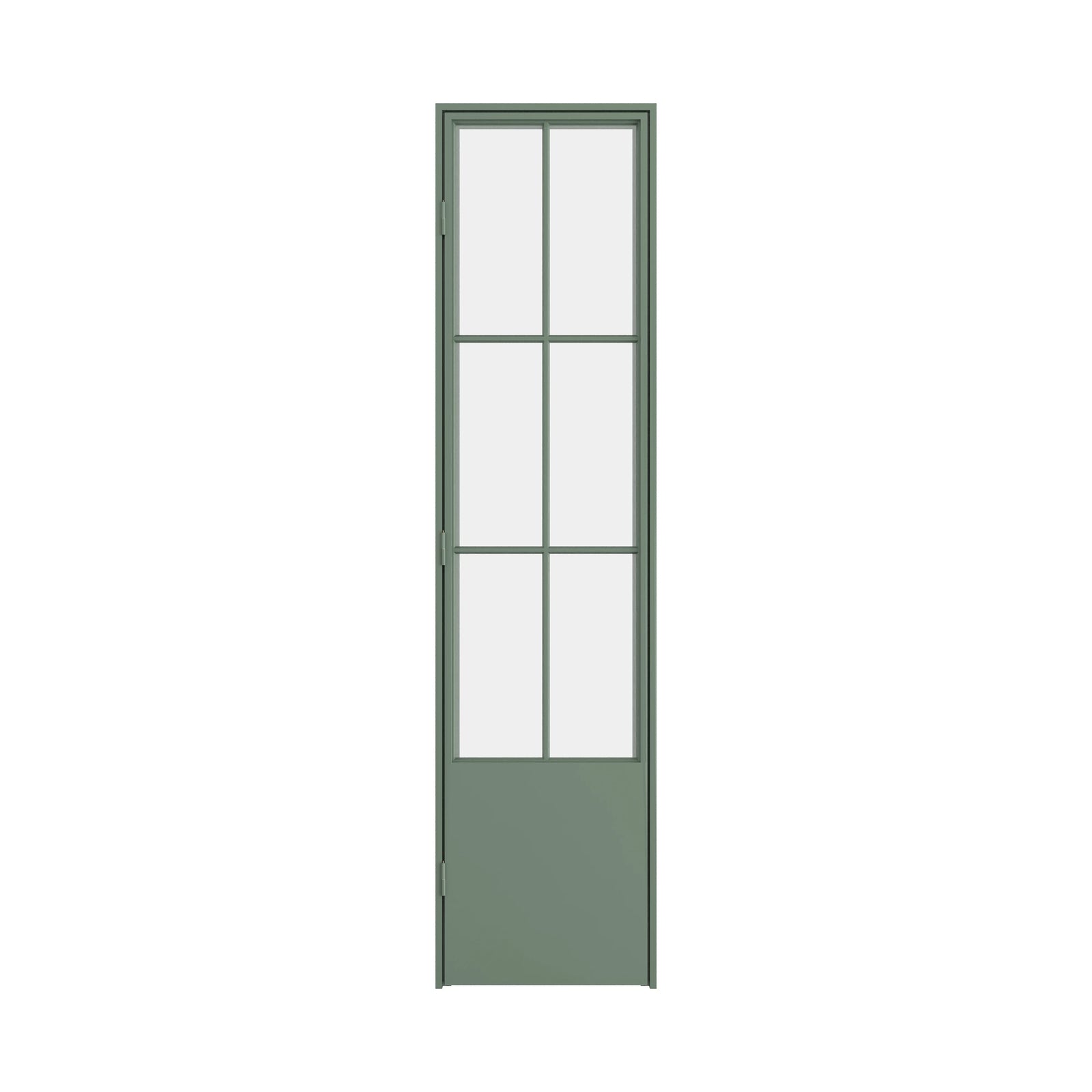 Pinkys Air 5 steel door, single, flat, closed