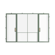 Air Grand - Dual Single with Middle Fixed Panel Flat | Customize