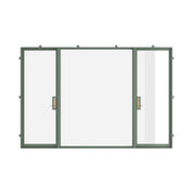 Air Lite with Thermal Break - Dual Single with Middle Fixed Panel Flat | Customize